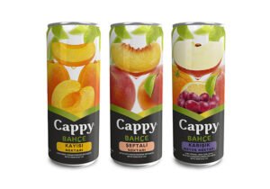 Cappy Meyve Suyu / Orange / Peach / Cherry (250 ml.)