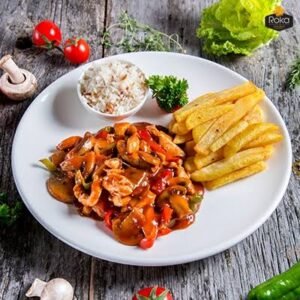 No: 41 Barbekü Soslu Tavuk / Chicken with Barbecue Sauce